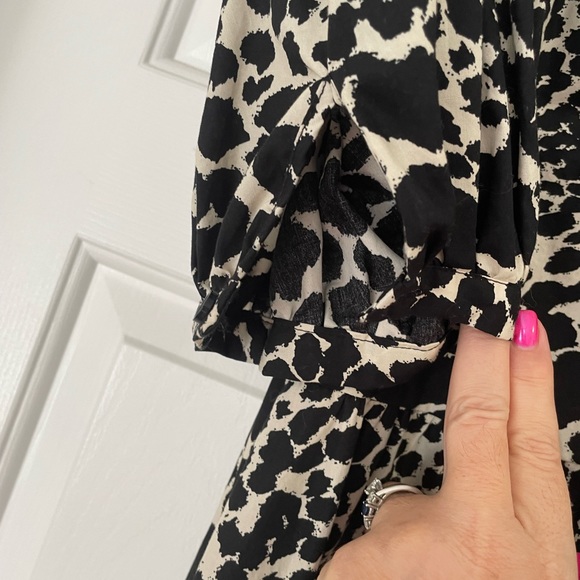 Who What Wear for Target Animal Print Mini Dress Sz Medium - Picture 4 of 4